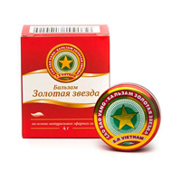 Бальзам Золотая звезда мазь д/наруж.прим. 4г №1