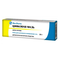 Цинковая мазь 10% 30г №1