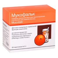 Мукофальк гран. апельсиновые д/сусп. внутр. 5г №20