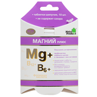 Магний плюс таб. шип. №10