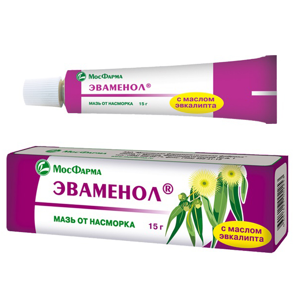 Эваменол мазь наз. 15г №1 Эваменол мазь наз. 15г №1