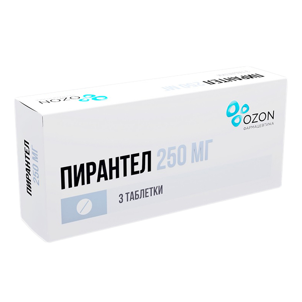 Пирантел таб. 250мг №3