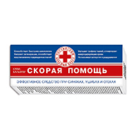 Скорая помощь крем-бальзам от синяков и ушибов 100мл №1