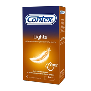Презервативы Контекс/Contex лайт особо тонкие №12