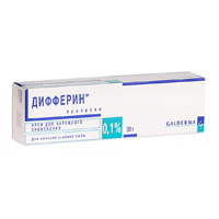 Дифферин крем 0,1% 30г №1