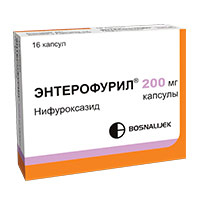 Энтерофурил капс. 200мг №16