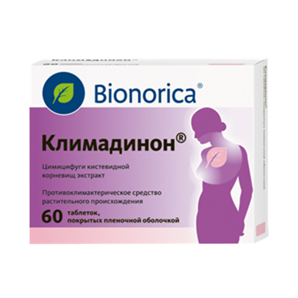 Климадинон таб. п.о 20мг №60
