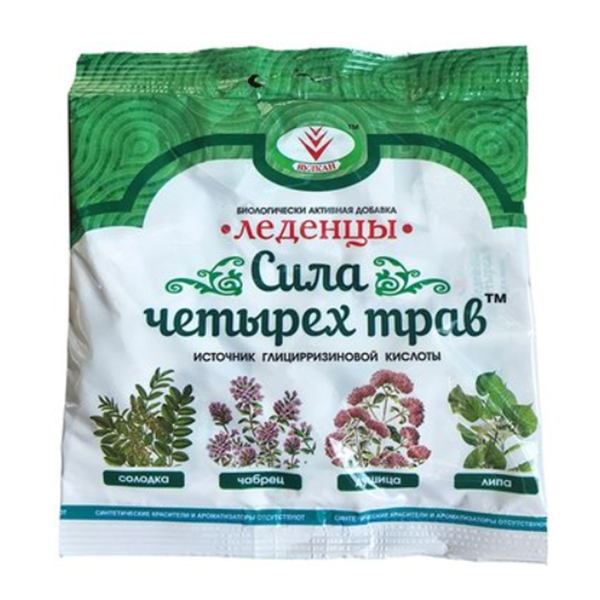 Леденцы Сила четырех трав б/сахара 50г №1