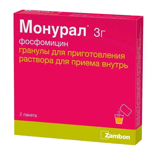 Монурал гран. д/р-ра внутр. 3г №1