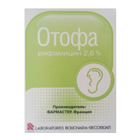 Отофа капли ушн. 2,6% 10мл №1