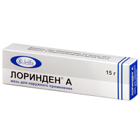 Лоринден A мазь 15г №1