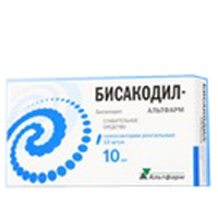Бисакодил-Альтфарм супп. рект. 10мг №10