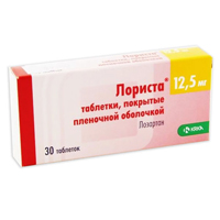 Лориста таб. п.п.о. 12,5мг №30