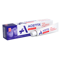Асепта гель д/десен с прополисом 10г