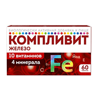 Компливит Железо таб. п.о №60