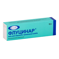 Флуцинар мазь 0,025% 15г №1