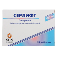 Серлифт таб. п.п.о. 100мг №28