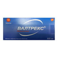 Валтрекс таб. п.п.о. 500мг №42