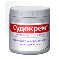 Судокрем крем д/детей гипоаллергенный 125г №1 (банка)