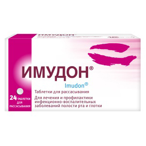 Имудон таб. д/рассас №24