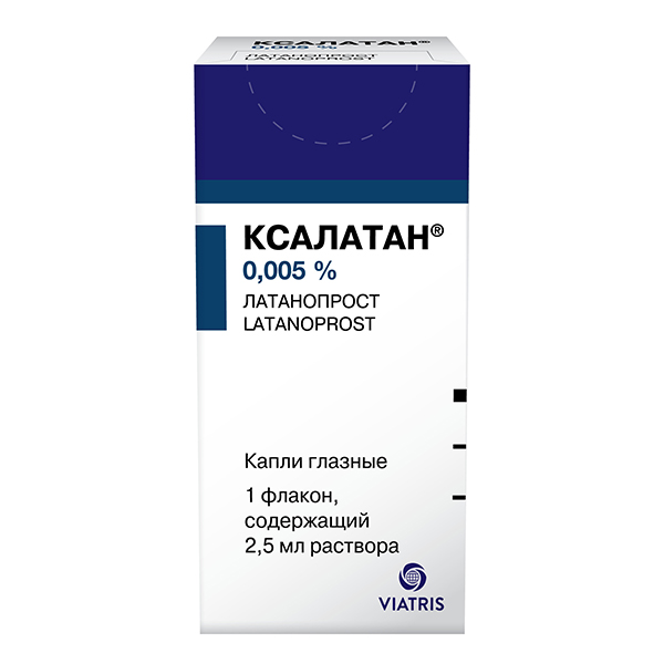 Ксалатан капли гл. 0,005% 2,5мл №1