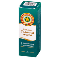 Бальзам Золотая звезда карандаш лек. 1,3г №1