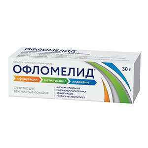Офломелид мазь д/наруж.прим. 30г №1