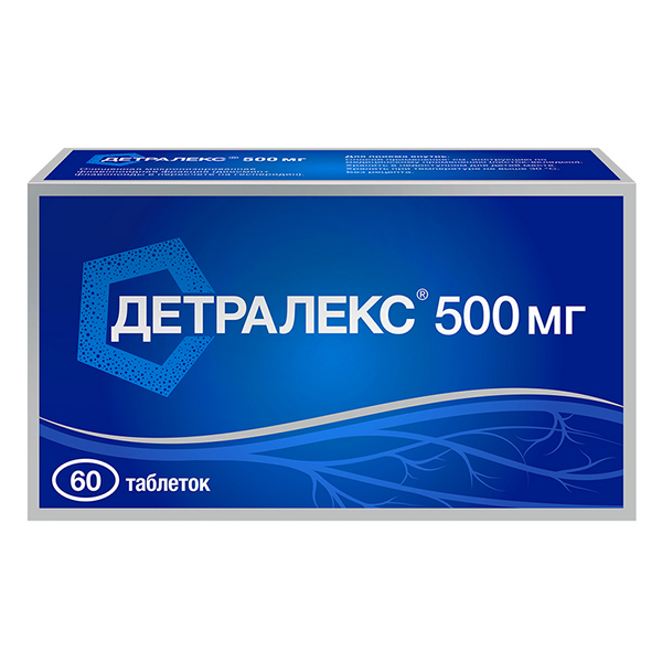 Детралекс таб. п.п.о. 500мг №30