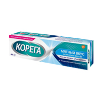 Корега крем д/фиксации зубных протезов экстра сильный мятный 40г
