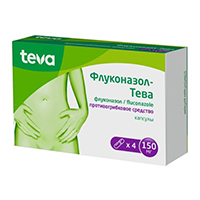 Флуконазол-тева капс. 150мг №1