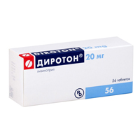 Диротон таб. 20мг №28