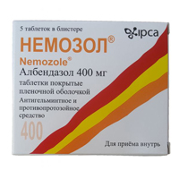 Немозол таб. п.п.о. 400мг №1