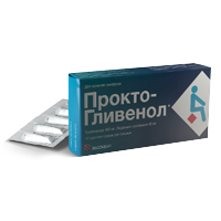 Прокто-Гливенол супп. рект. №10