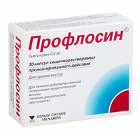Профлосин капс. кш/раств пролонг. действ. 400мкг №30