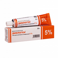 Диклоген гель 5% 30г №1