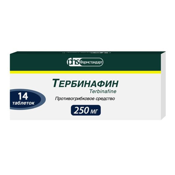 Тербинафин таб. 250мг №14