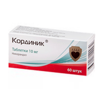 Кординик таб. 10мг №60