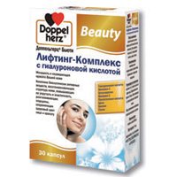 Доппельгерц бьюти лифтинг-комплекс с гиалуроновой кислотой капс. №30