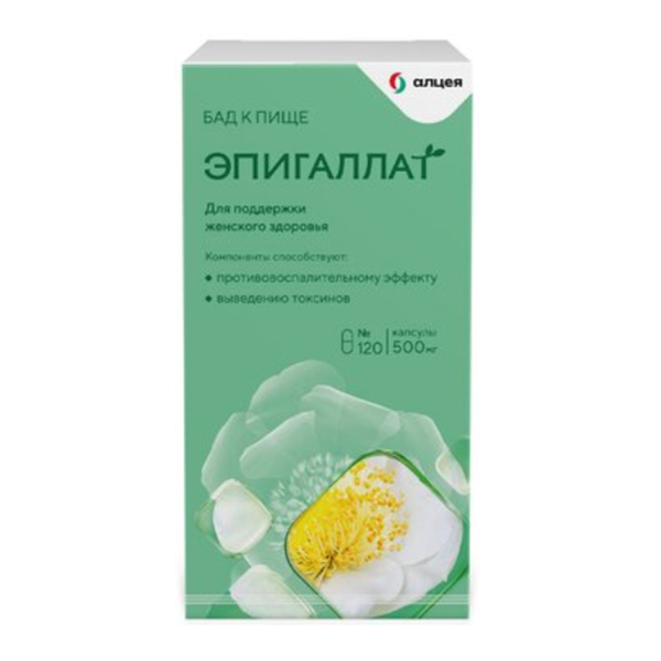 Эпигаллат капс. 500мг №120