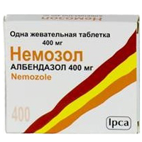 Немозол таб. жев. 400мг №1