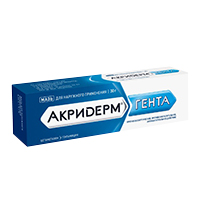 Акридерм Гента мазь 0,05%+0,1% 30г №1